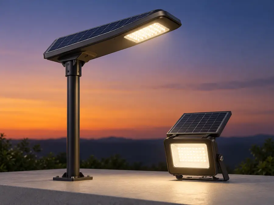 Solar street and security lights